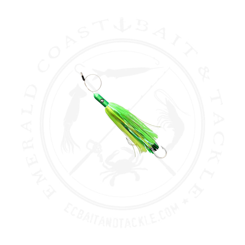 Load image into Gallery viewer, Torpedo Lantern Medium, 4' 480# Cable, 9/0 Double Hookset, 2-3oz eggs
