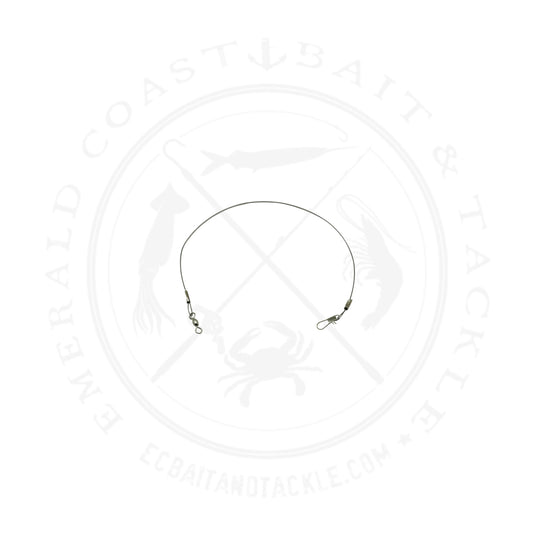 Unweighted Leader #40 Stainless Steel 3pc