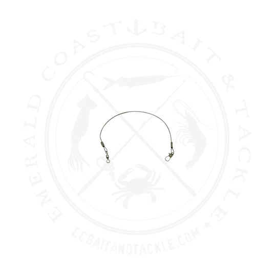Unweighted Leader #40 Stainless Steel 3pc