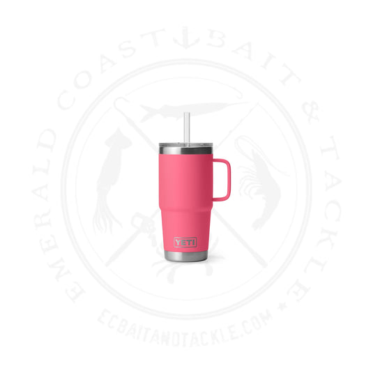 Yeti Rambler 25oz Straw Mug
