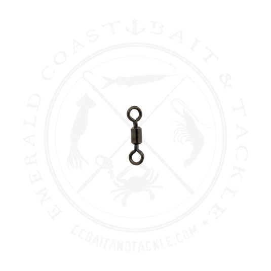 Hi-Liner Stainless Steel Rolling Swivel Black Nickel 100pk