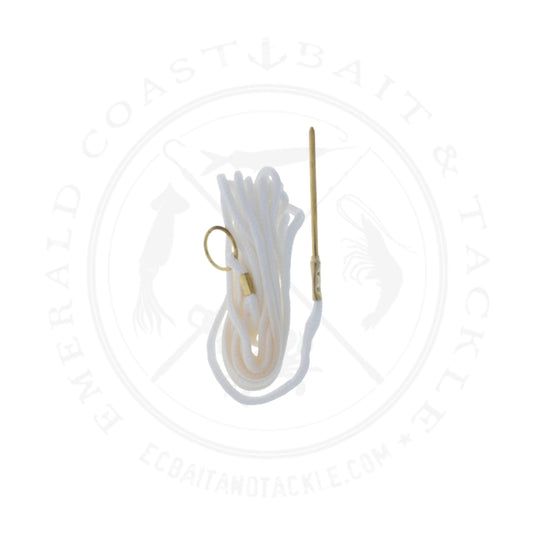 Eagle Claw Stringer 12' Braided Nylon White