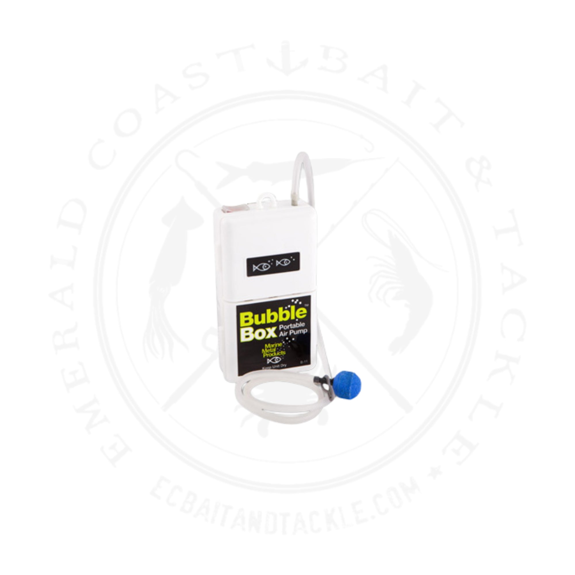 Marine Metal Rechargeable Lithium-Ion Bubble Box – Emerald Coast Bait ...