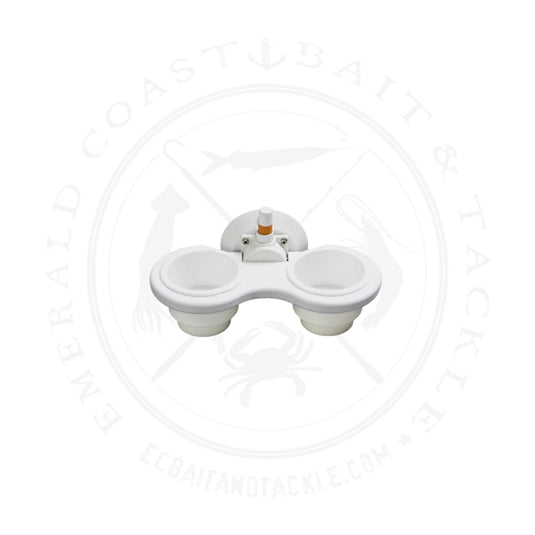 SeaSucker 2-Cup Holder Vertical (White)