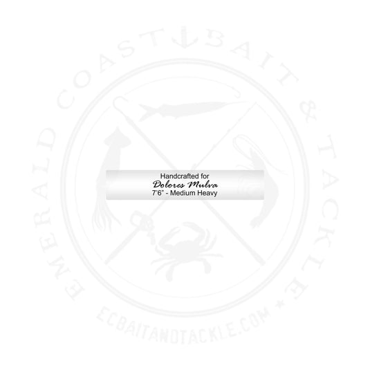 24 Endcap - Custom Text Rod Decal