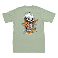 Fathom Retro Skull, Sage